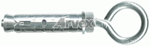 Arvex KEHO - uniwersalna kotwa z hakiem oczkowym