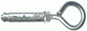 Arvex KEHZ - uniwersalna kotwa z hakiem zawijanym
