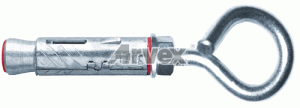 Arvex KFHZ - kotwa z hakiem zawijanym