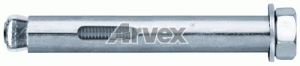 Arvex KHA-S - kotwa tulejowa, wersja ze śrubą