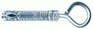 Arvex KTHZ - kotwa segmentowa (pancerzowa) z hakiem zawijanym