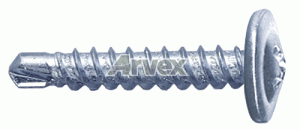 Arvex BEW BEWC - blachowkręt z łbem podkładkowym, samowiercący (ocynkowany lub fosfatyzowany)