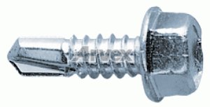 Arvex BSW - blachowkręt samowiercący, łeb sześciokątny, DIN 7504K