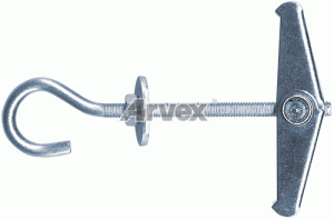 Arvex FKHS - kotwa sprężynowa do sufitów podwieszanych z hakiem sufitowym (otwartym)