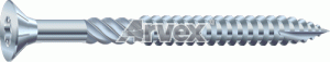Arvex WTB - wkręt uniwersalny do drewna, biały